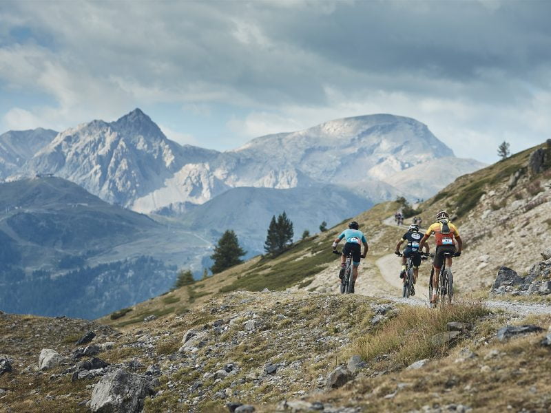 Grande Traversée des Hautes Alpes à VTT - version cols d'altitude