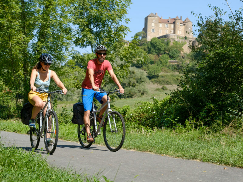 Vélo-Camping sur les Voies Vertes de Bourgogne