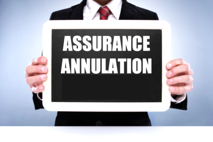 Option assurance annulation